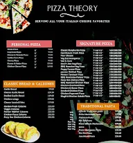 Pizza Theory menu 1