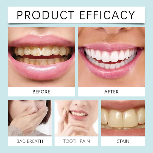 Title 8, Teeth Brightening Liquid Cleaning Tartar. Achie...