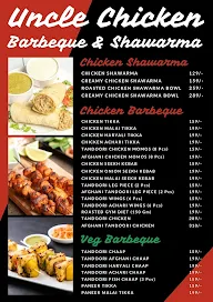 Uncle Chicken Barbeque & Shawarma (Sec-15) menu 2