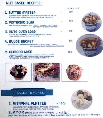 Iceberg menu 