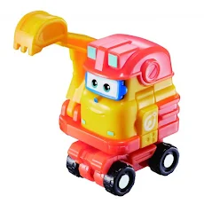 Đồ chơi Superwings - Đồ chơi Robot Biến Hình Mini Scoop Xây Dựng