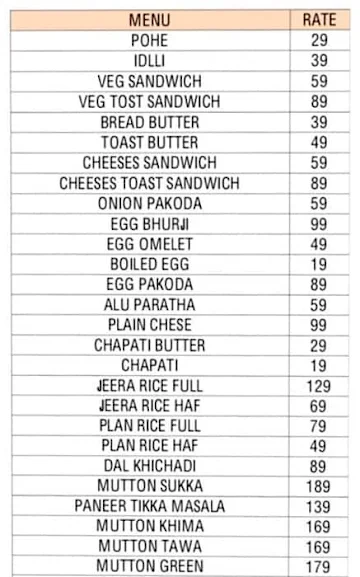 Salt And Spice menu 