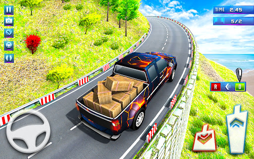 Screenshot Pickup Truck Sim Offroad Cargo