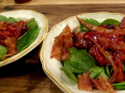 I hope you enjoy this delicious Spinach Salad with Hot Bacon and Onion Dressing!
Bonnie D.