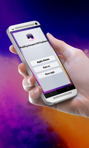結婚式のブーケ GO Keyboard