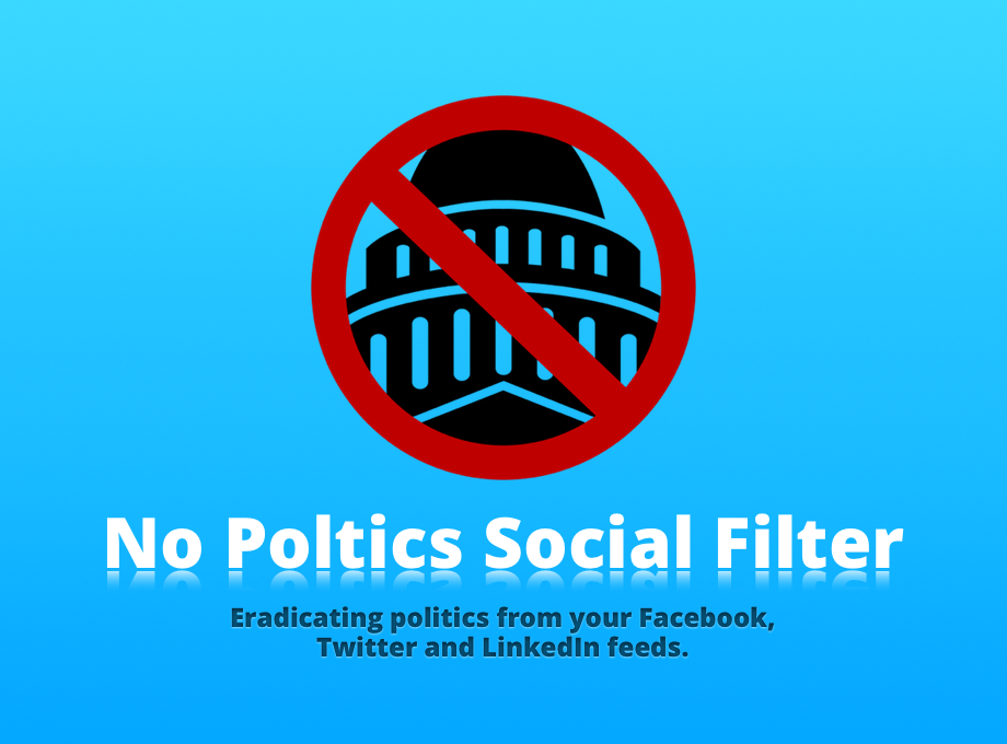 No Politics Social Filter Preview image 1