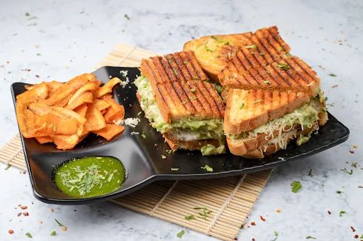 Cheese Chilli Grilled Sandwich