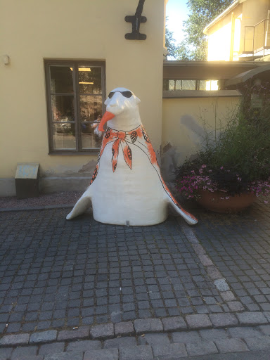 Seal With Fish