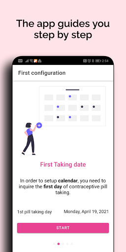 Screenshot Contraceptive Pill Reminder