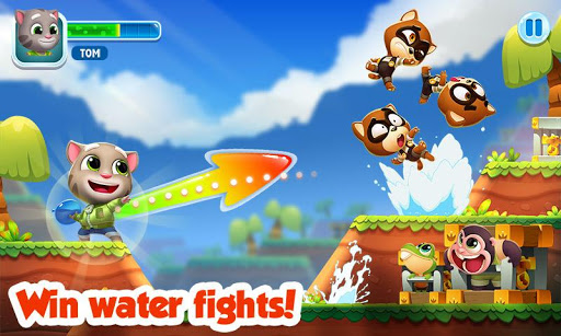 Talking Tom Splash Force mod full coins