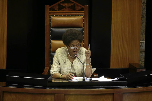 Speaker of the National Assembly Baleka Mbete refers bad behaviour in the house to the powers and privileges committee, often to little effect.