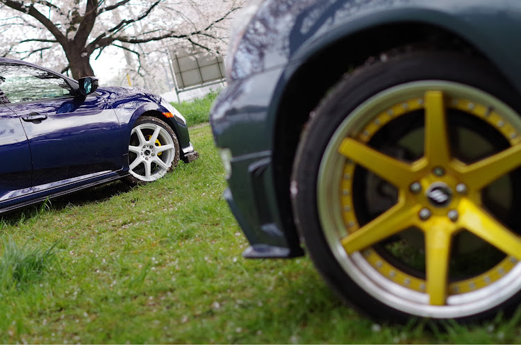 シビックの桜とコラボ・目指せピックアップ・サクラと愛車・ハリアー・コラボに関するカスタム事例の投稿画像5枚目