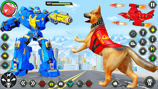 Screenshot Ambulance Dog Robot Mech Wars