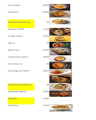 RU Foods menu 3