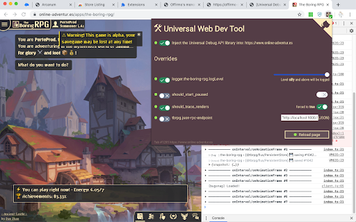 Offirmo’s Universal Web Dev Tool