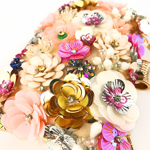 Title 10, Evening Ladies Women Colorful Beaded Flower Bag...