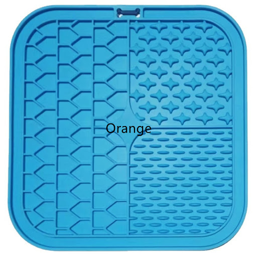 Title 4, Simple Silicone Pet Slow Feeder Mat, Non-Slip D...