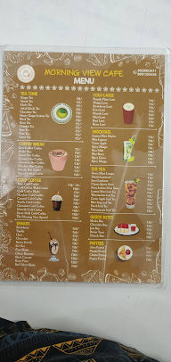 Morning View Cafe menu 3