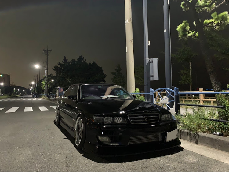 チェイサーのチェイサー・ドライブ・お盆休み・車高調整に関するカスタム事例の投稿画像1枚目
