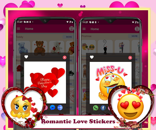 Romantic Love Stickers