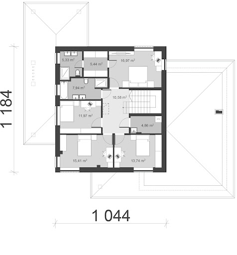 UA159v4 - Rzut piętra