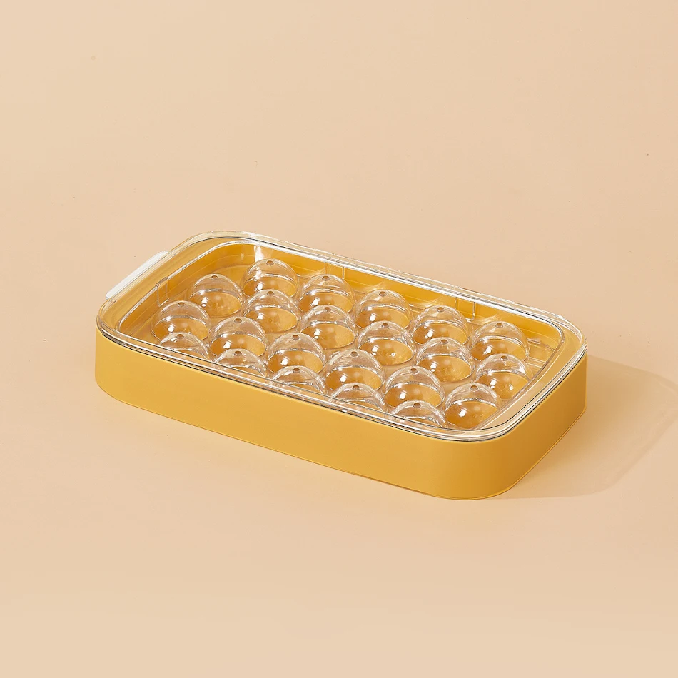 IJshockey-ijsblokjesvorm Huishoudelijke ijsbox Grote capaciteit Maak grote ijsballen of -blokjes om drankjes lekker koud te houden