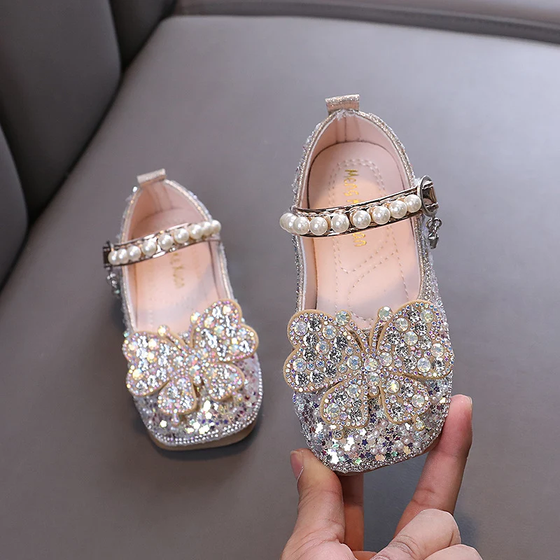 Girl Princess Diamond Pumps Summer And Autumn