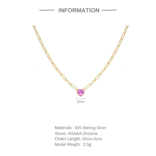 Title 3, Womens S925 Sterling Silver Colorful Heart-sha...