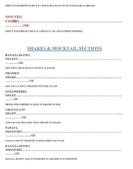 Cafe 20 menu 2