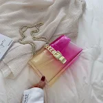 Yellow to rose red