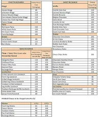 Recharge De Cafe menu 5