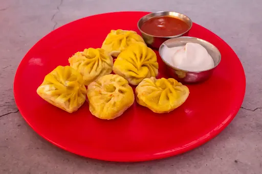 Cheese Corn Steamed Momos