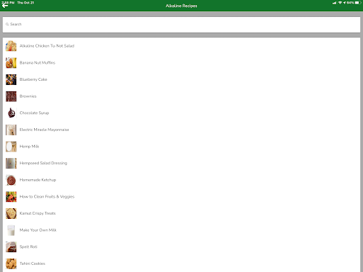 Screenshot Alkaline Healing Herbs
