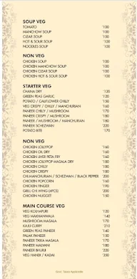 Urban Desi menu 2