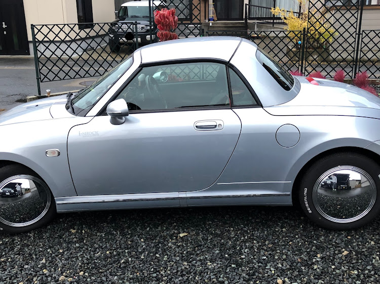 コペンの洗車・メッキパーツ・メッキモール取付・メッキホイールに関するカスタム事例の投稿画像7枚目