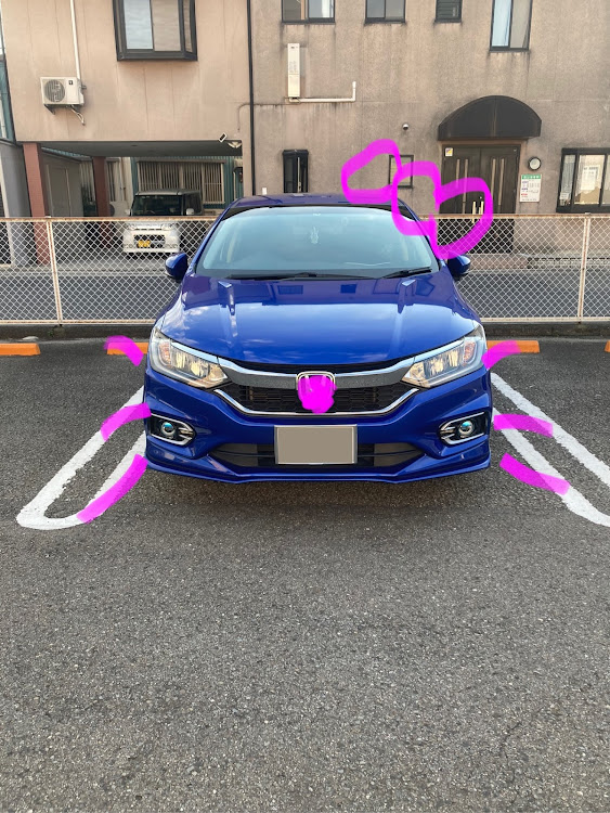 グレイスのブリリアントスポーティブルーメタリック・中学生で車が好きな人・グレイス・らくがきに関するカスタム事例の投稿画像1枚目