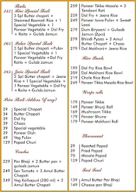 R Bhagat Tarachand menu 3