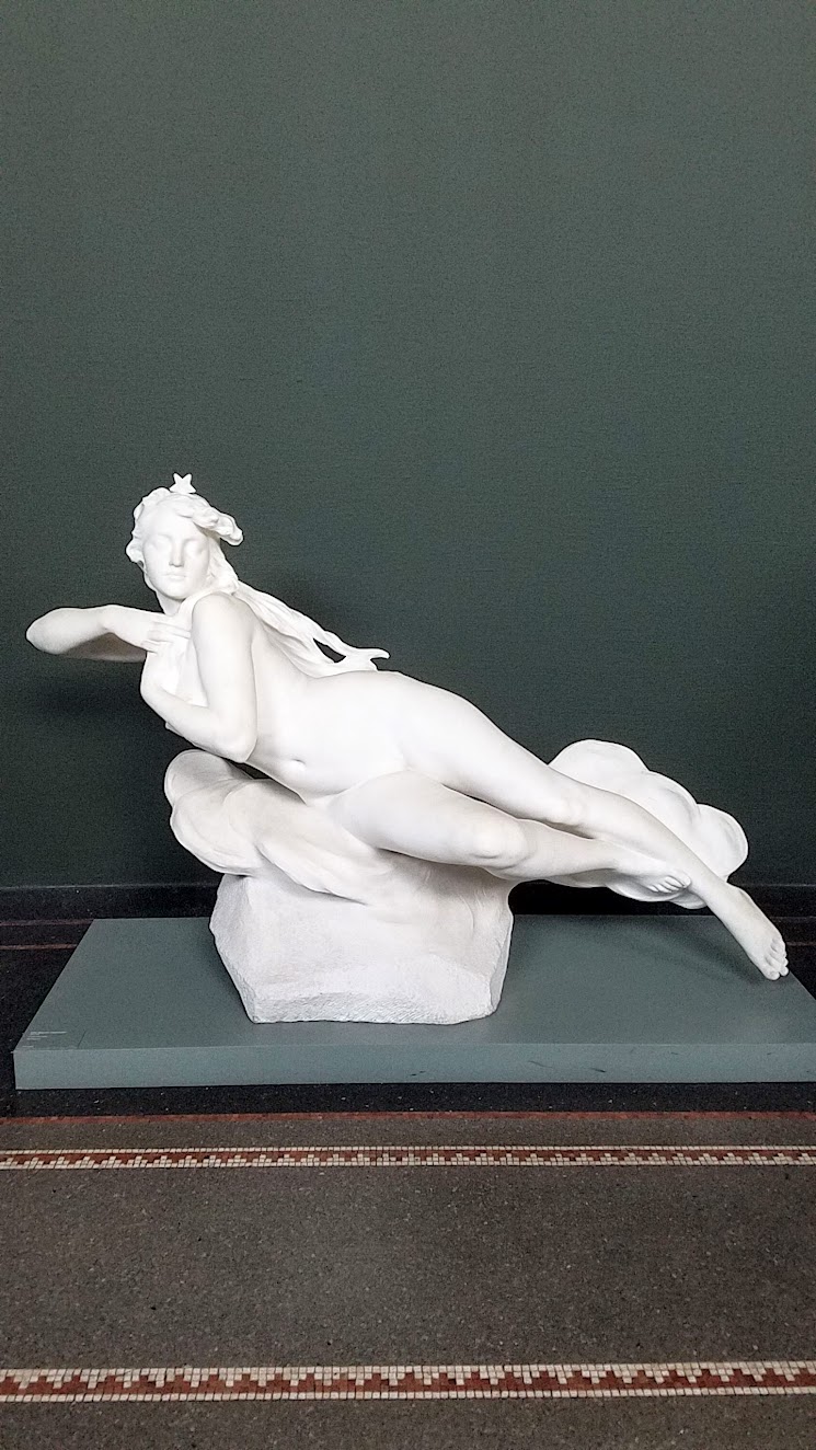 Felix Charpentier's Shooting Star 1896 (the soul after death) at Ny Carlsberg Glyptotek in Copenhagen