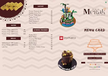 Meraki menu 