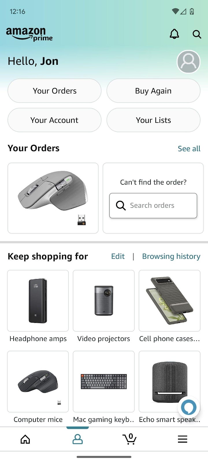 Amazon Account