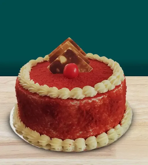 Eggless Red Velvet Cake
