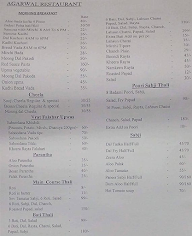 Queens Cafe menu 1