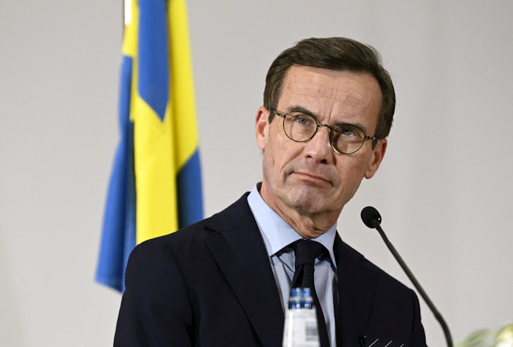 Swedish prime minister Ulf Kristersson is due to meet Turkey's President Tayyip Erdogan.