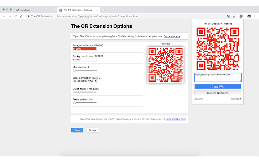 The QR Extension