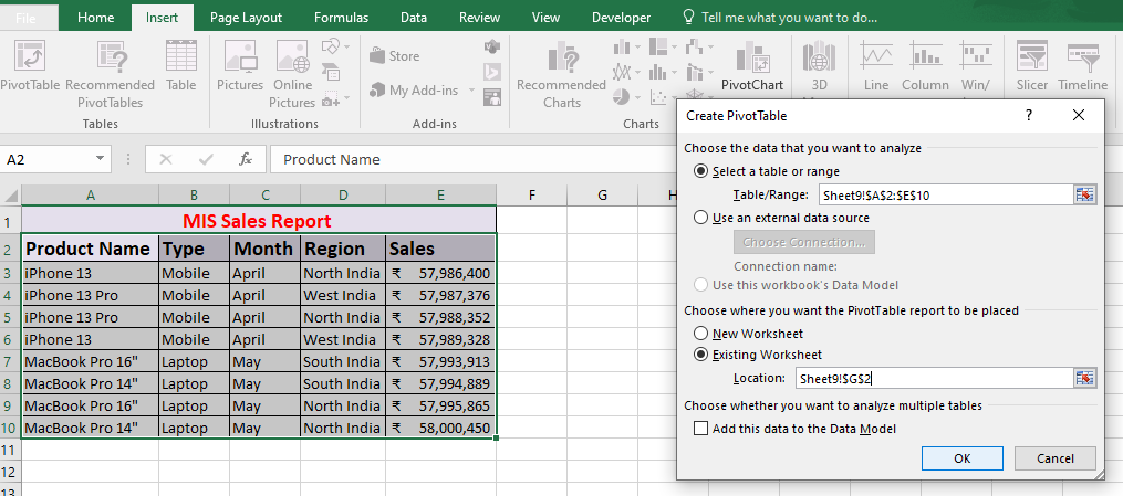 How To Create Mis Reports In Excel Shiksha Online