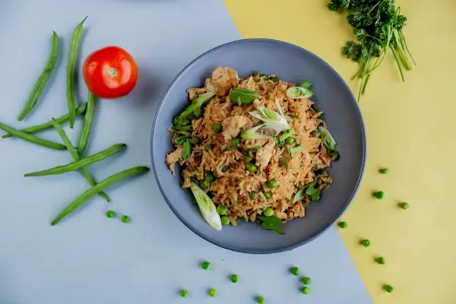 Honey Garlic Chicken With Brown Rice