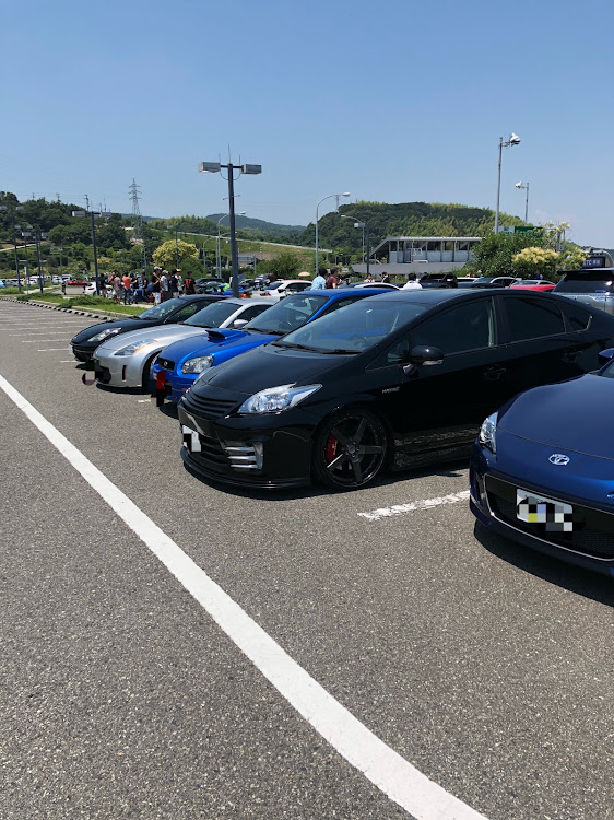 アルテッツァの淡路島ハイウェイオアシス・TEAM KSK・日焼けガンガンに関するカスタム事例の投稿画像5枚目