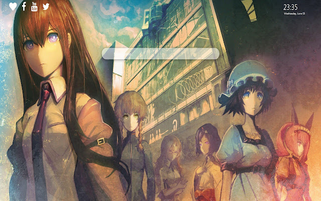 Steins Gate HD Wallpapers New Tab