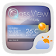 Glass View Theme GOWeather icon