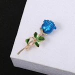 Small Size Blue Rose 1.7x5.5cm